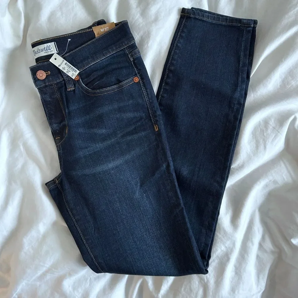 Madewell Skinny Skinny Denim Jeans Lakeshore Wash